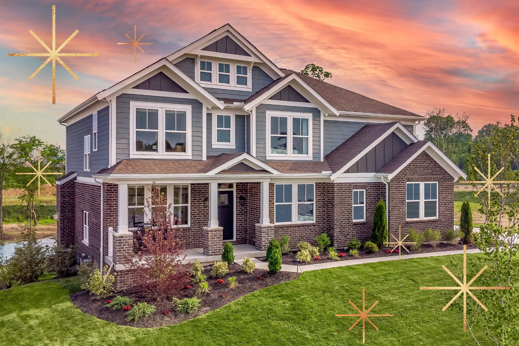 Luxury New Townhomes in Chesterfield Wildhorse Village